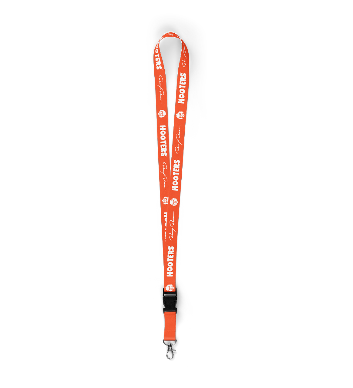 Danny Duncan  x Hooters Orange Lanyard