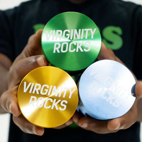 Virginity Rocks 63mm Green Grinder