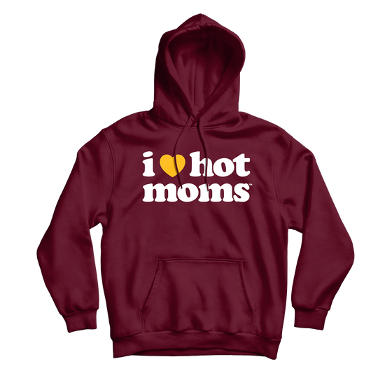 I Heart Moms Maroon Hoodie Danny Duncan