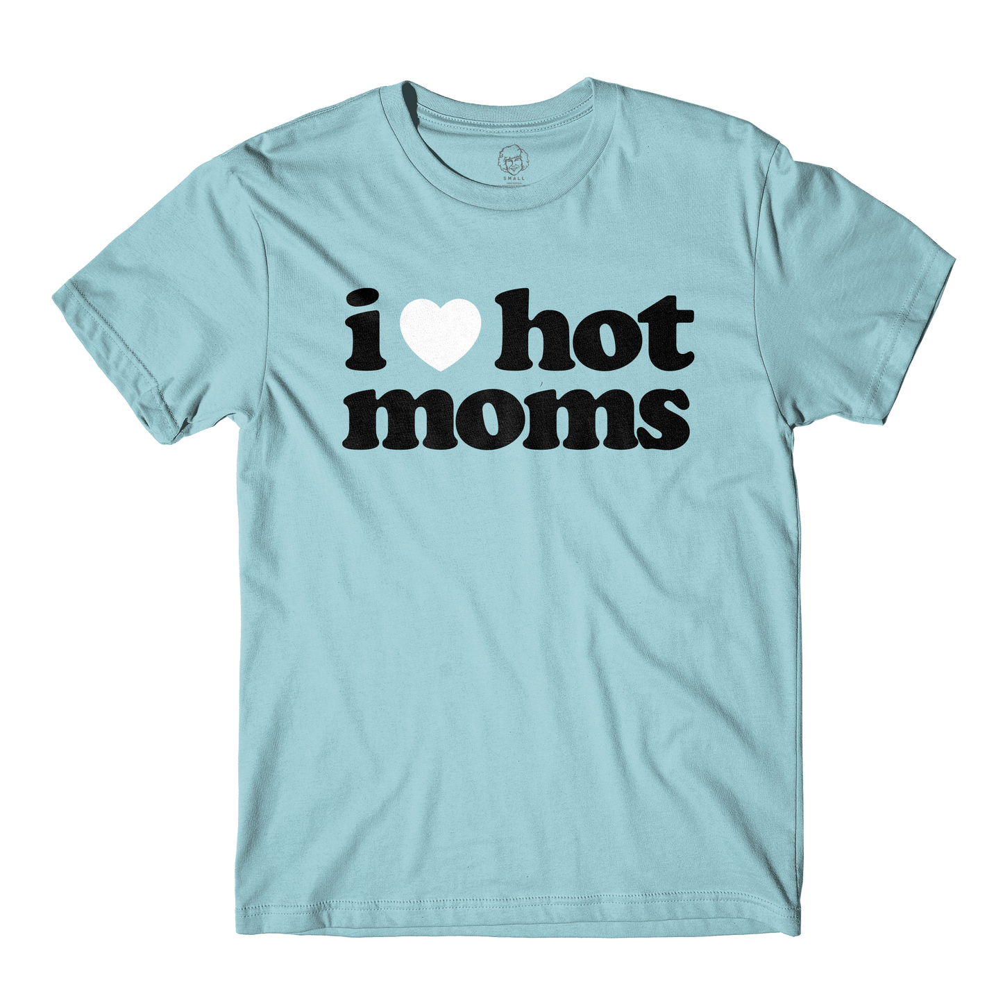 I Heart Hot Moms Wash Tee