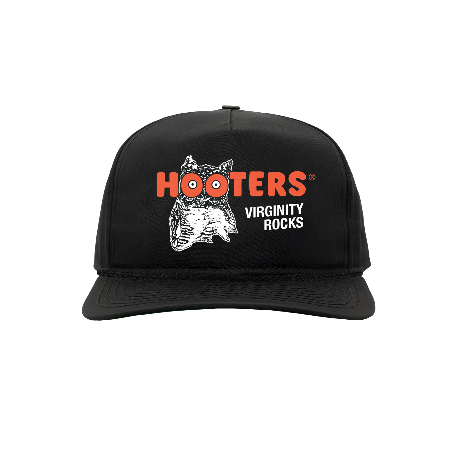 Virginity Rocks x Hooters Black Snapback