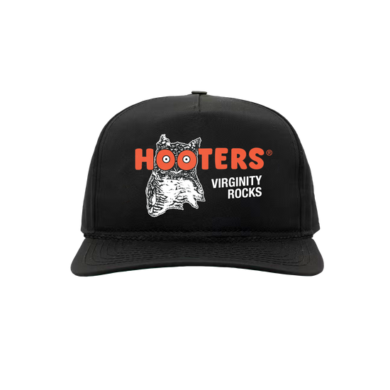 Virginity Rocks x Hooters Black Snapback