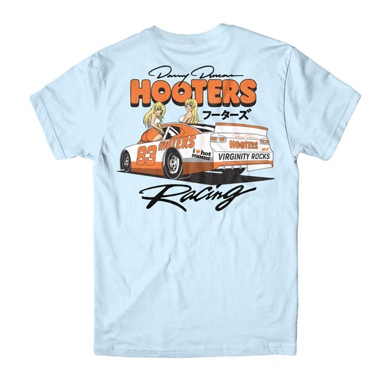 Hooters Racing Light Blue Tee