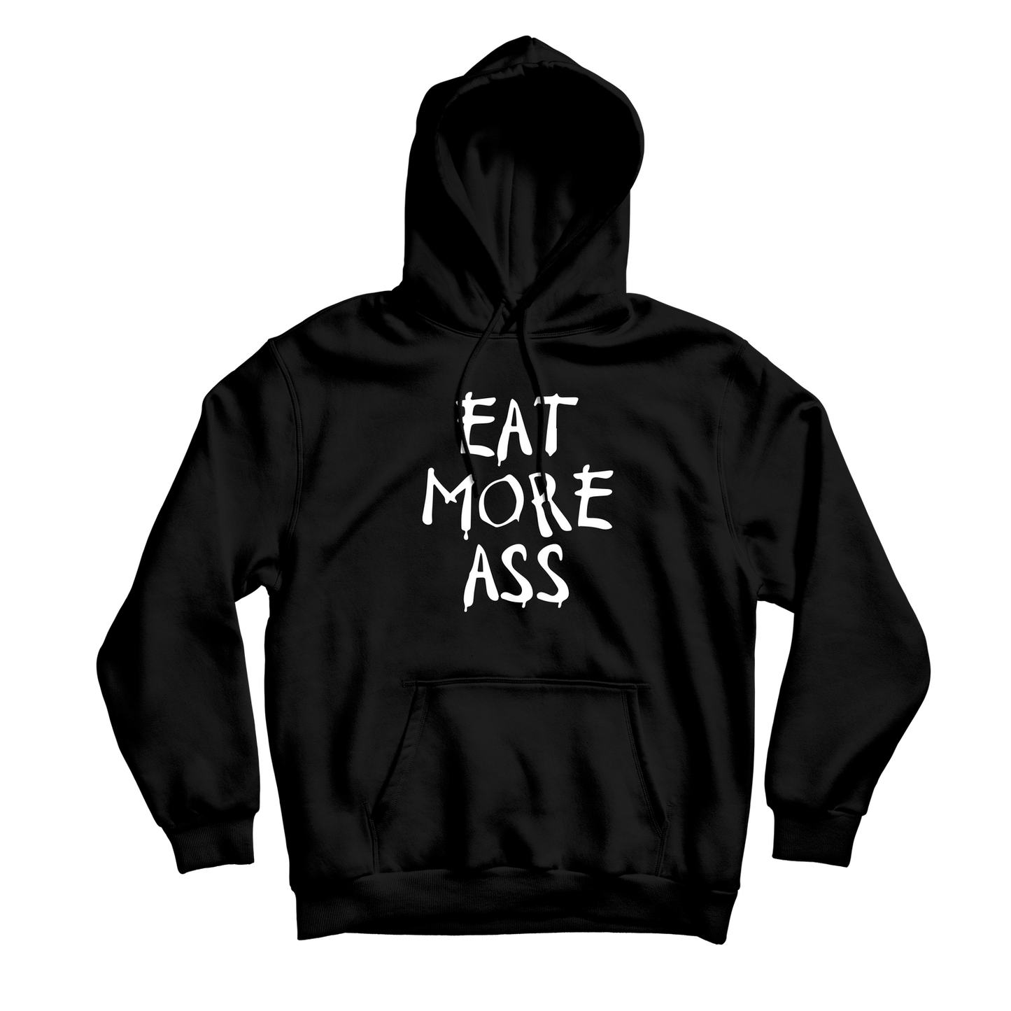 Eat More Ass Black Hoodie