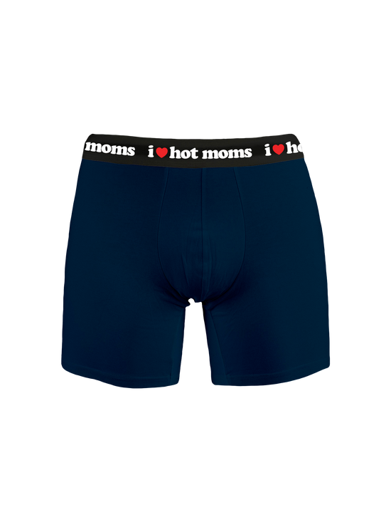 I Love Hot Moms Boxer Briefs – Black