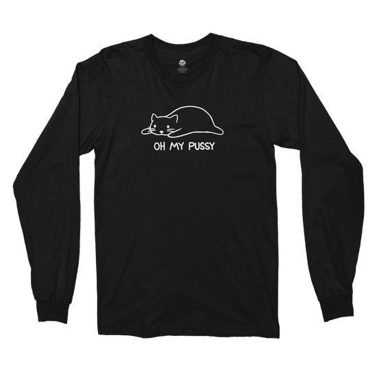 Oh My Pussy Black Long Sleeve