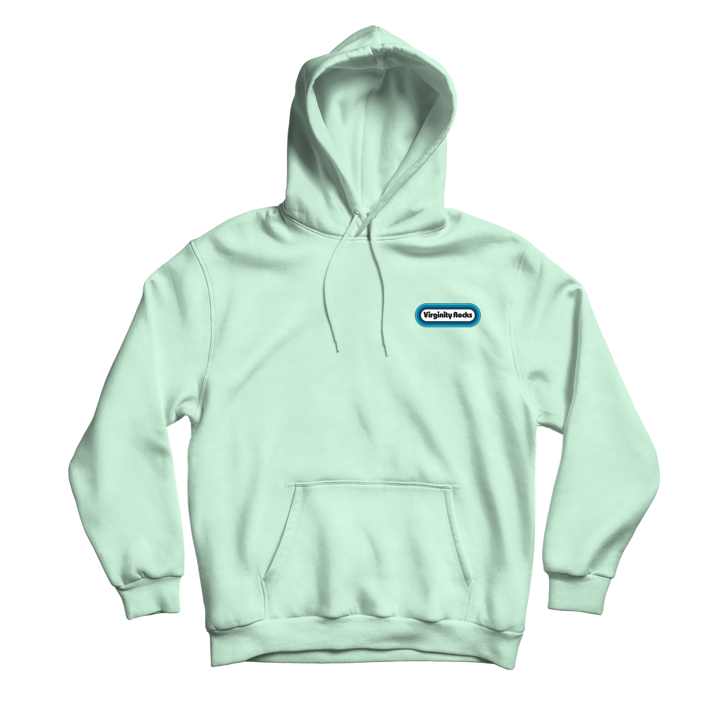 Virginity Rocks Pill Mint Hoodie