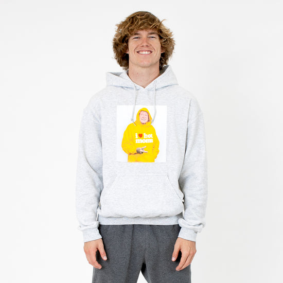 Papa Jim Heather Grey Hoodie