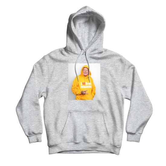 Papa Jim Heather Grey Hoodie