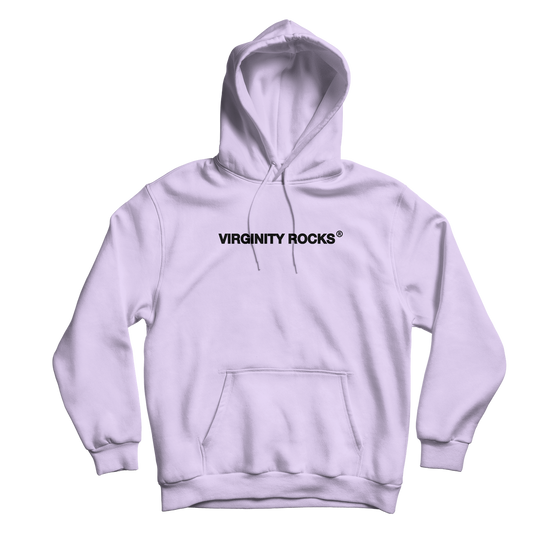 Virginity Rocks Registered Lavender Hoodie