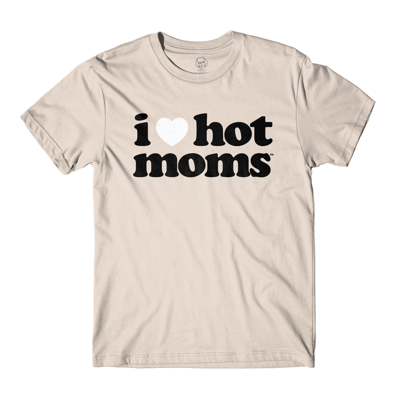 I Heart Hot Moms Army Sand Tee
