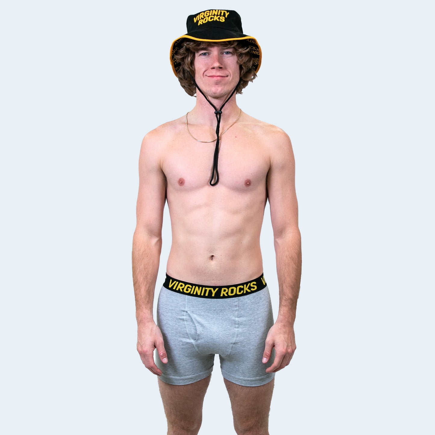 Virginity Rocks Black Bucket Hat
