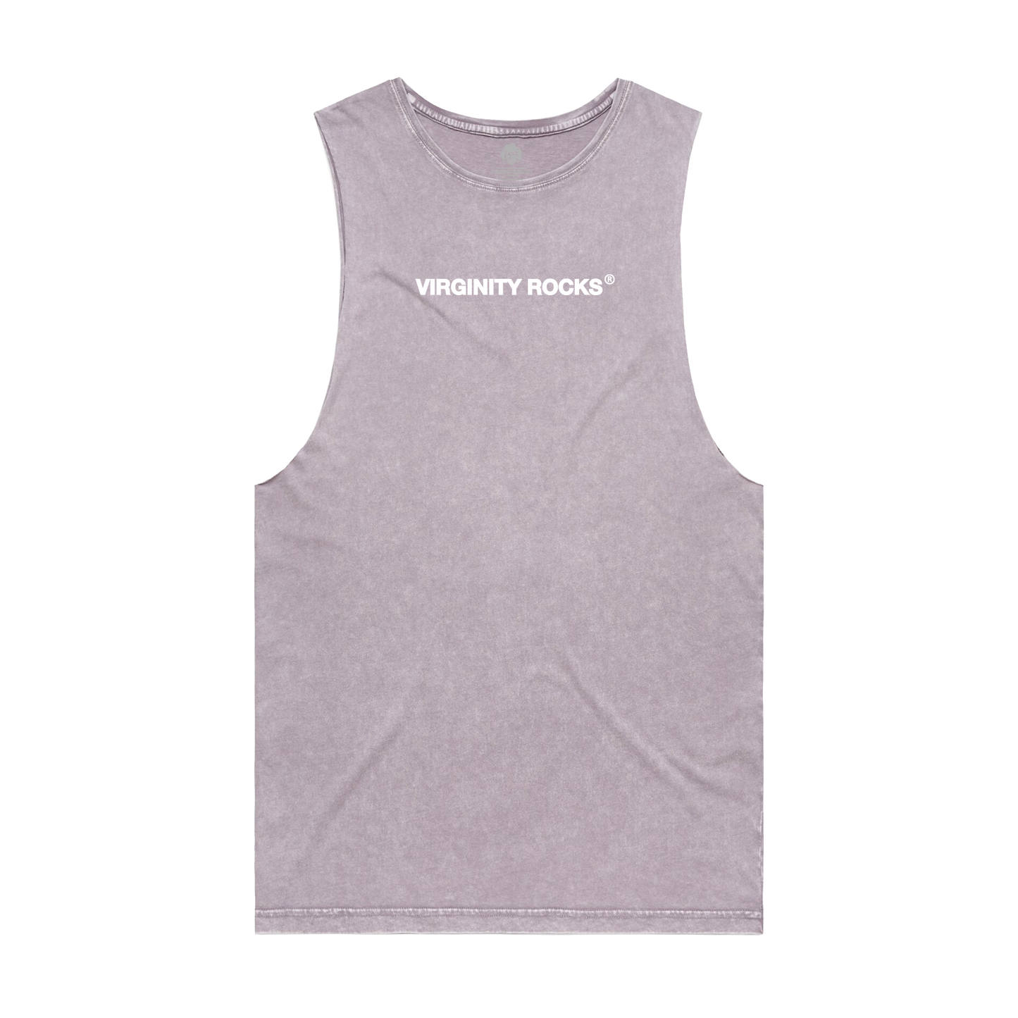 Virginity Rocks Registered Orchid Sleeveless Tank
