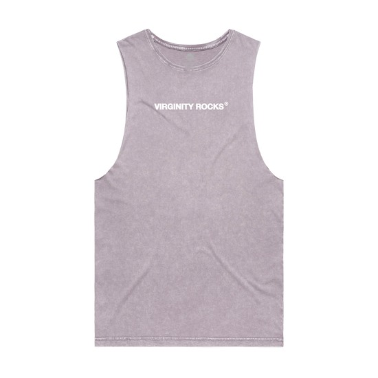 Virginity Rocks Registered Orchid Sleeveless Tank