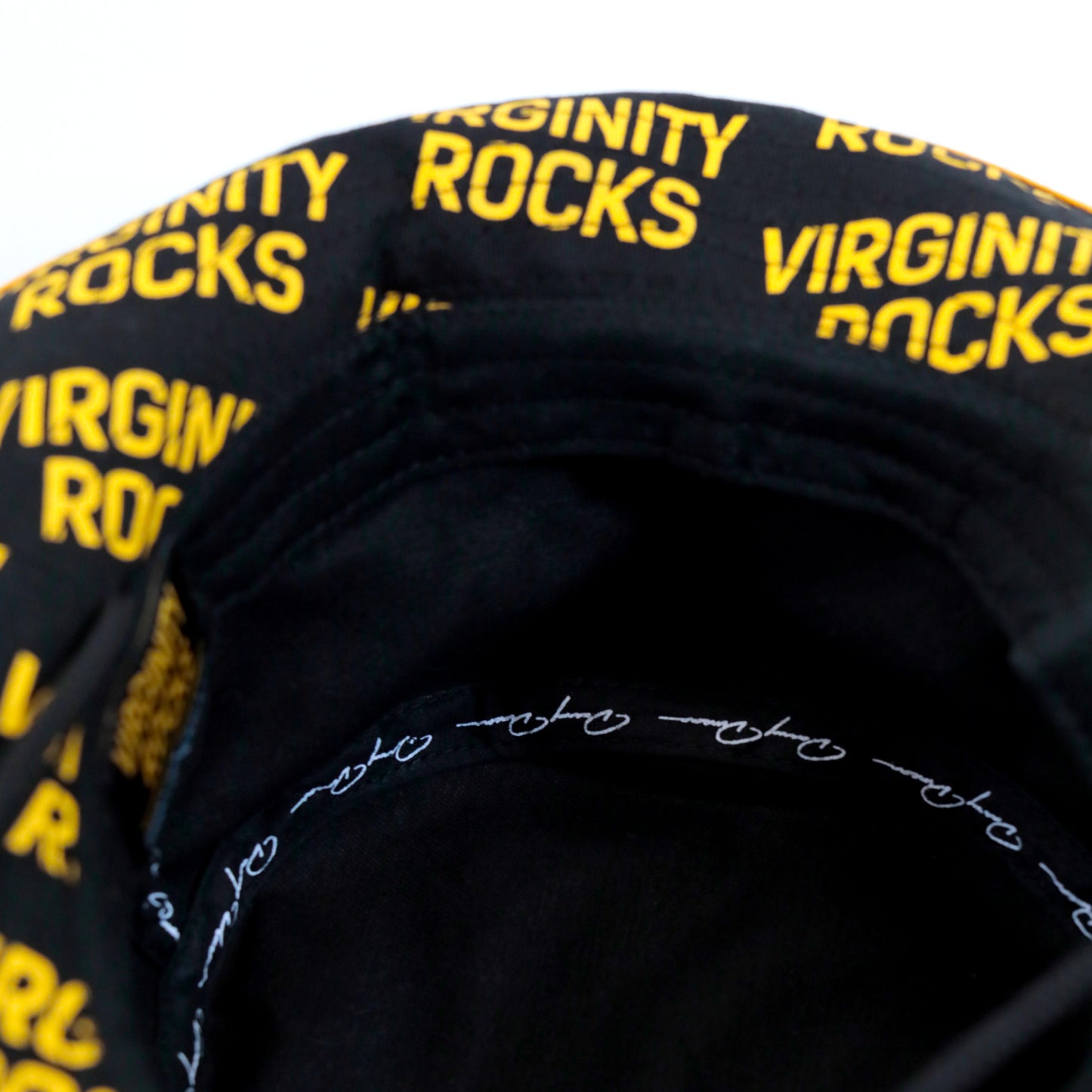 Virginity Rocks Black Bucket Hat