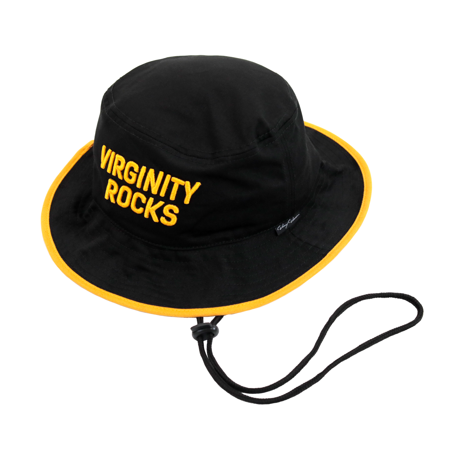 Virginity Rocks Black Bucket Hat