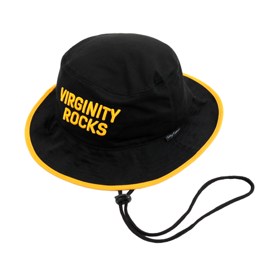 Virginity Rocks Black Bucket Hat