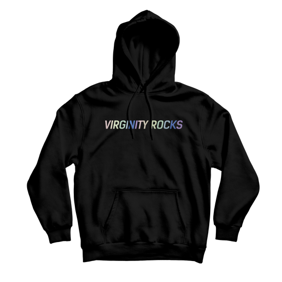 Virginity Rocks Embroidered Pastel Hoodie