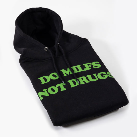 Load image into Gallery viewer, Do Milfs Black Hoodie
