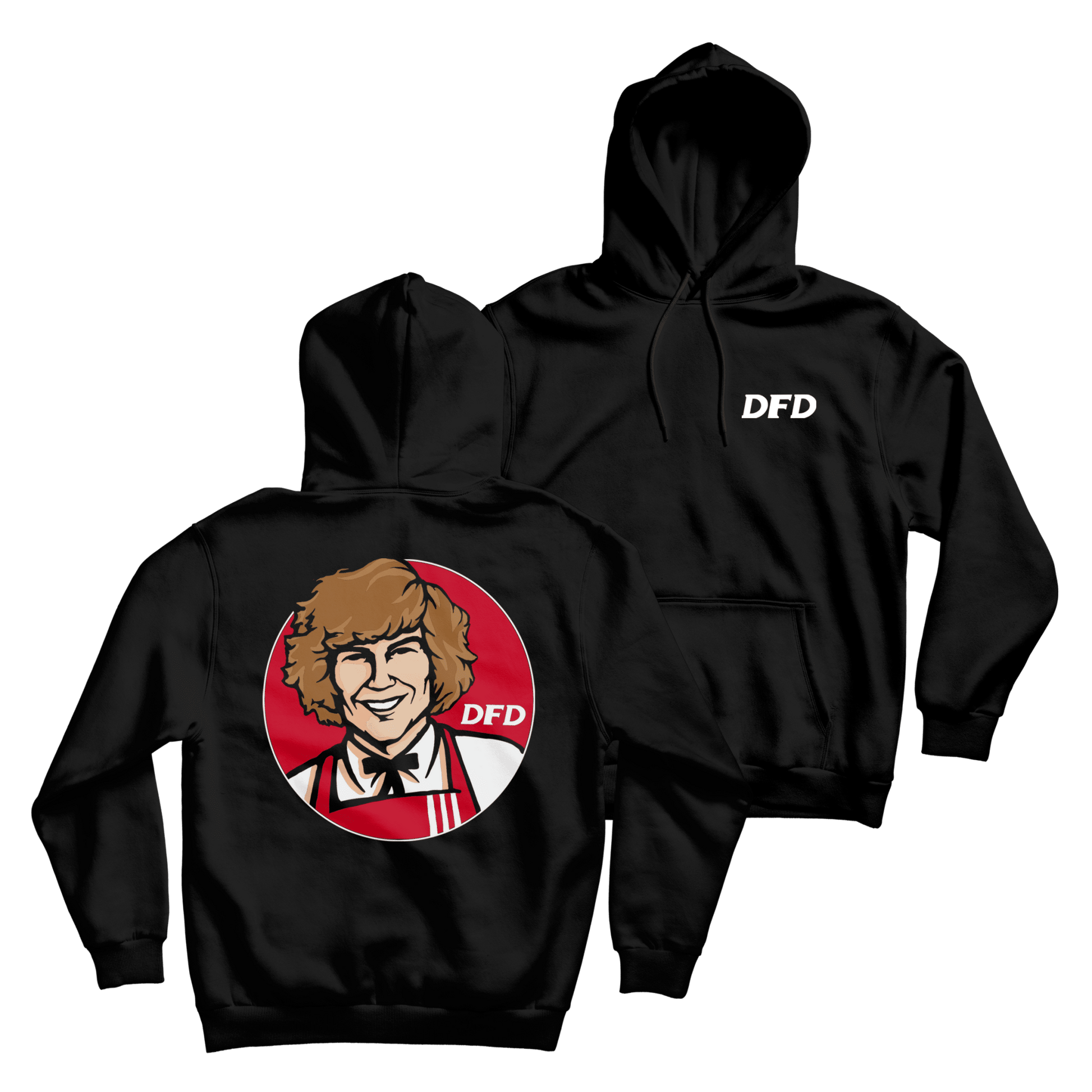 DFD Black Hoodie - Danny Duncan