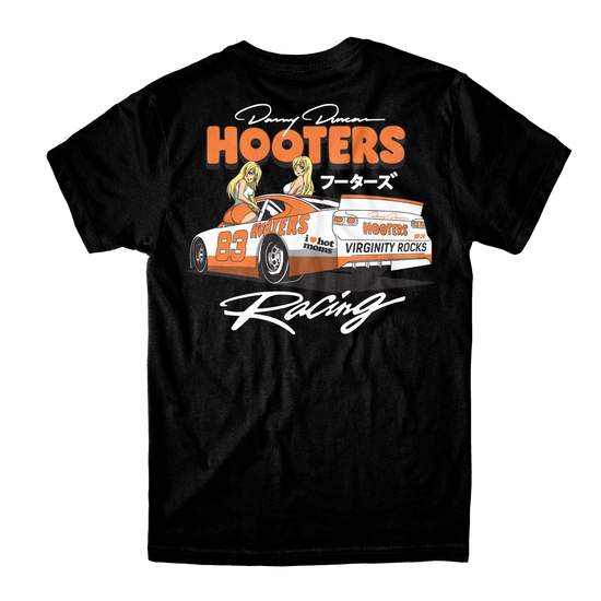 Hooters Racing Black Tee