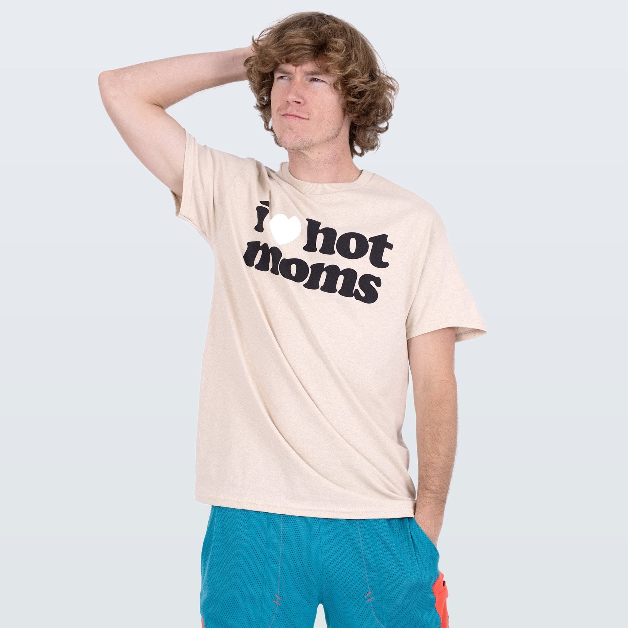 I Heart Hot Moms Army Sand Tee - Danny Duncan