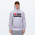 I Heart Hot Moms Grey Hoodie - Danny Duncan