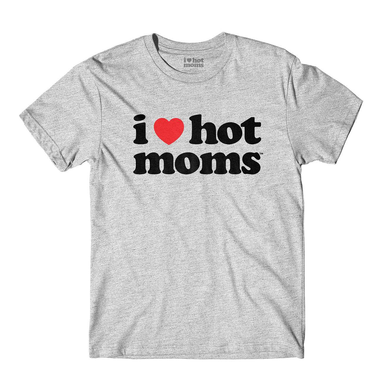 I Heart Hot Moms Grey Tee - Danny Duncan