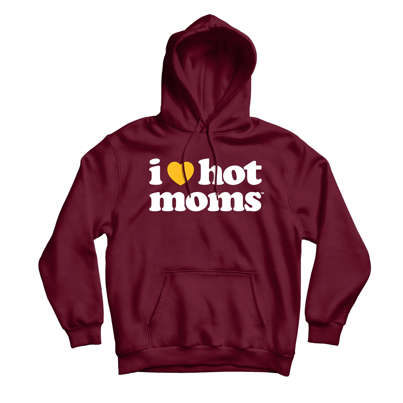 I Heart Moms Maroon Hoodie - Danny Duncan
