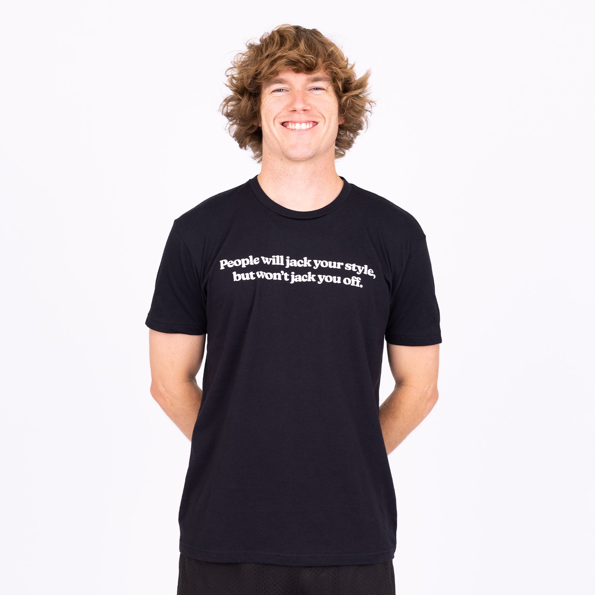 Jack Your Style Black Tee - Danny Duncan