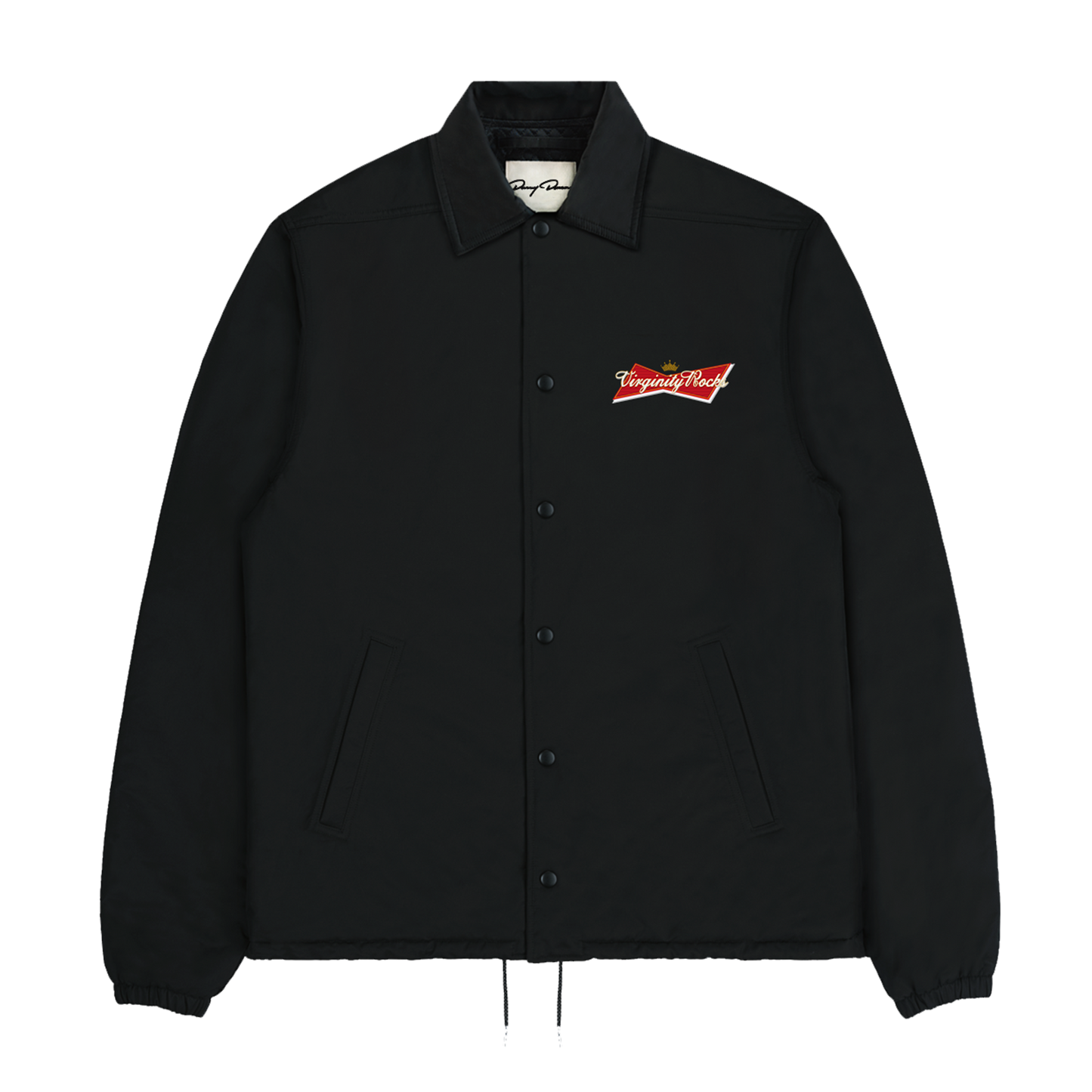 Virginity Rocks Crown Black Jacket