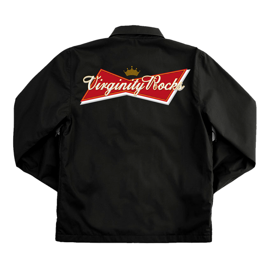 Virginity Rocks Crown Black Jacket