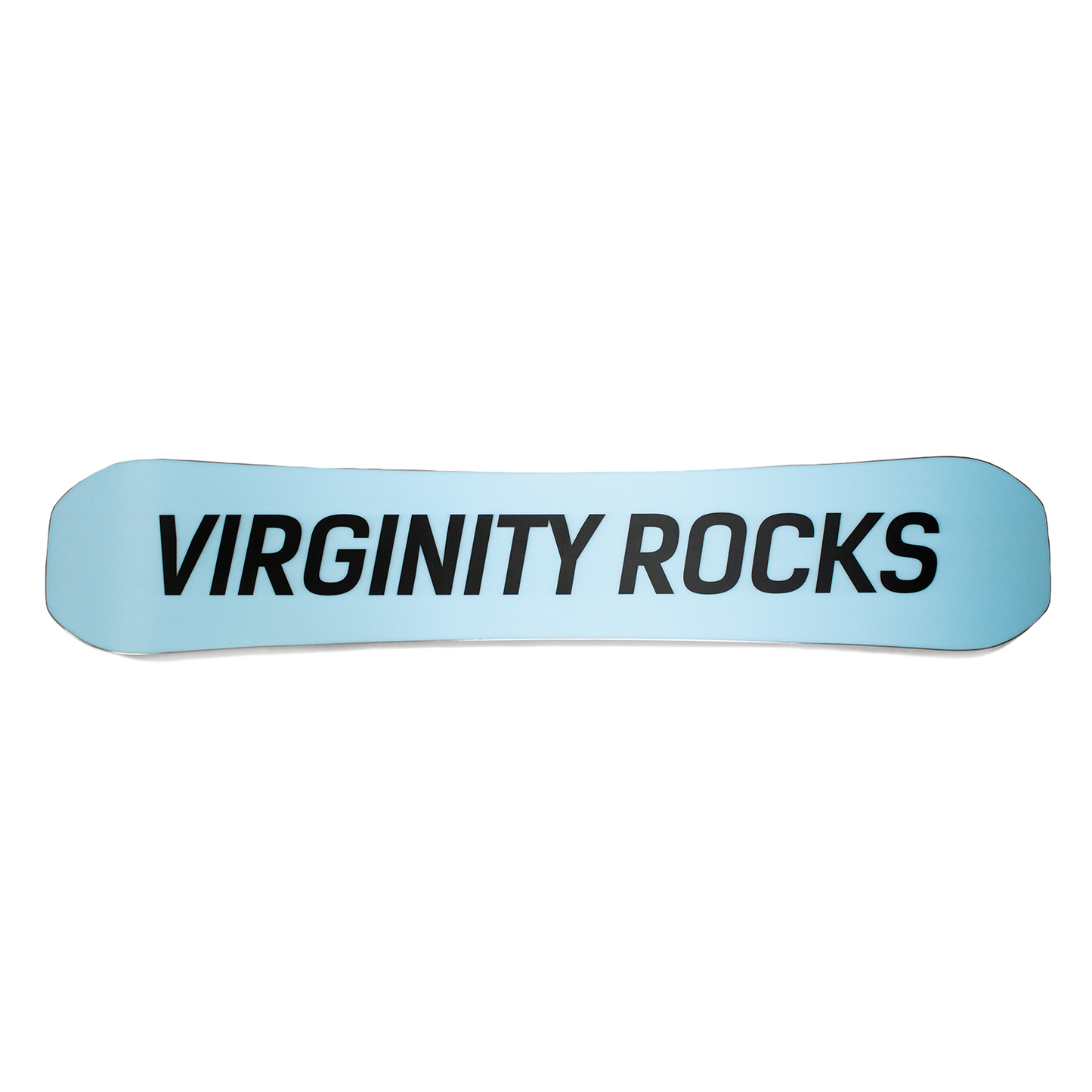 Virginity Rocks Light Blue Snowboard