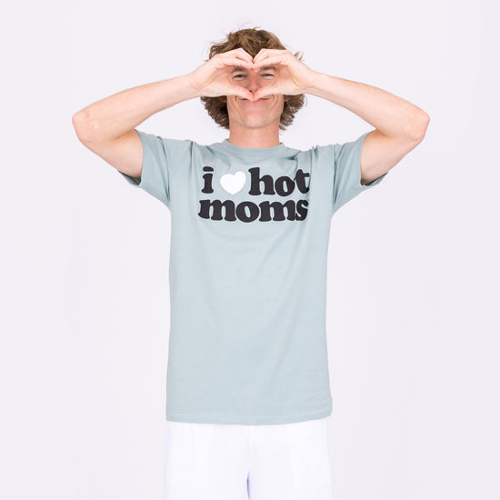I Heart Hot Moms Wash Tee