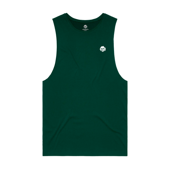 Danny Duncan Logo Moss Sleeveless Tank