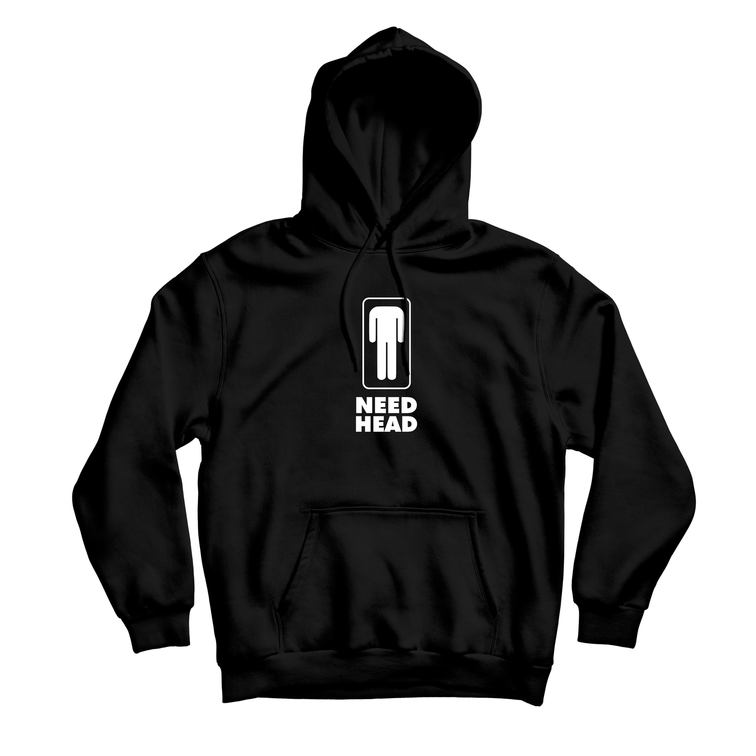 Need Head Black Hoodie