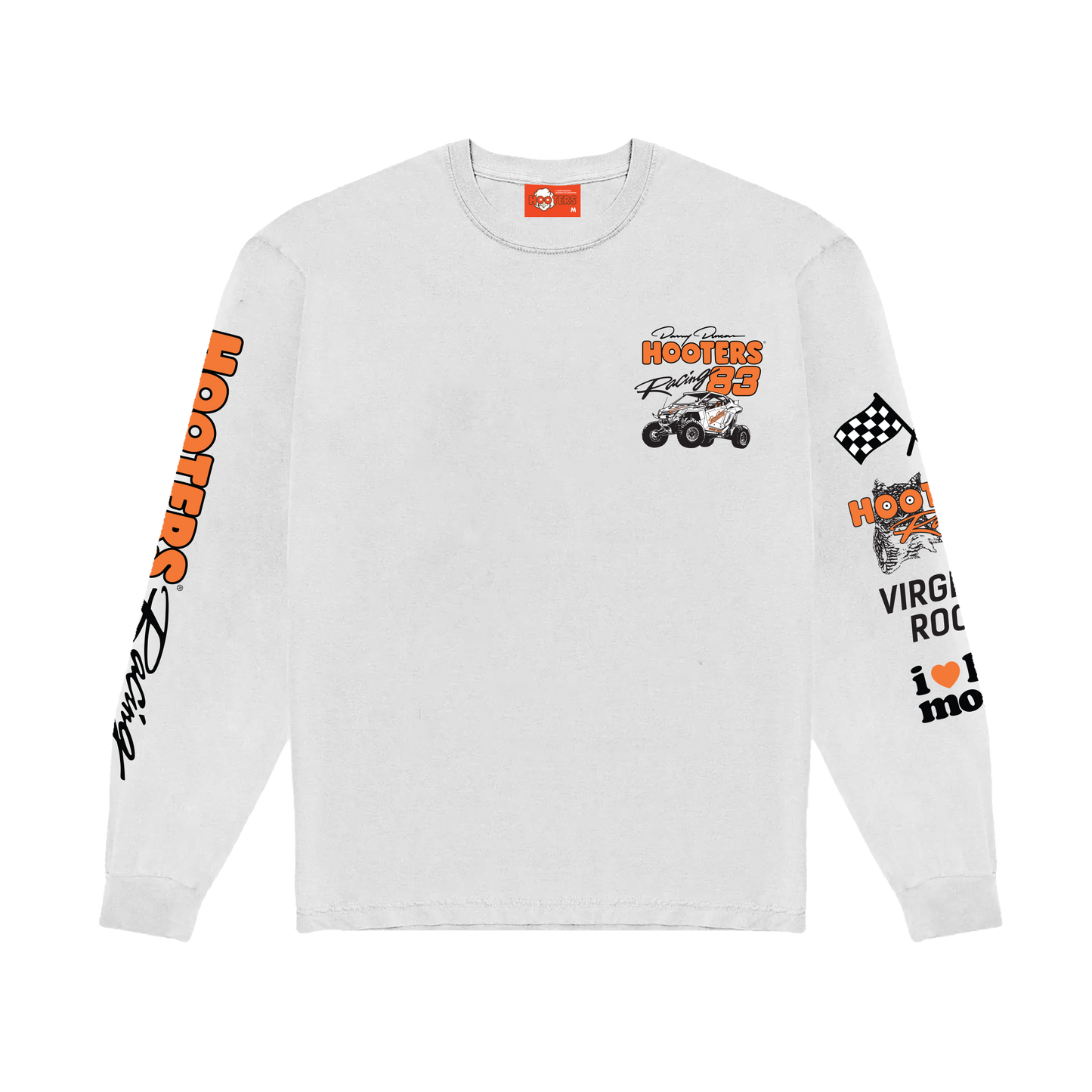 Rzr Racing White Long Sleeve