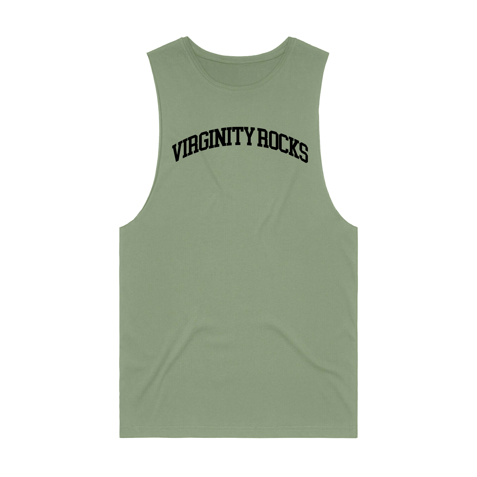 Virginity Rocks Sleeveless Pine Tank