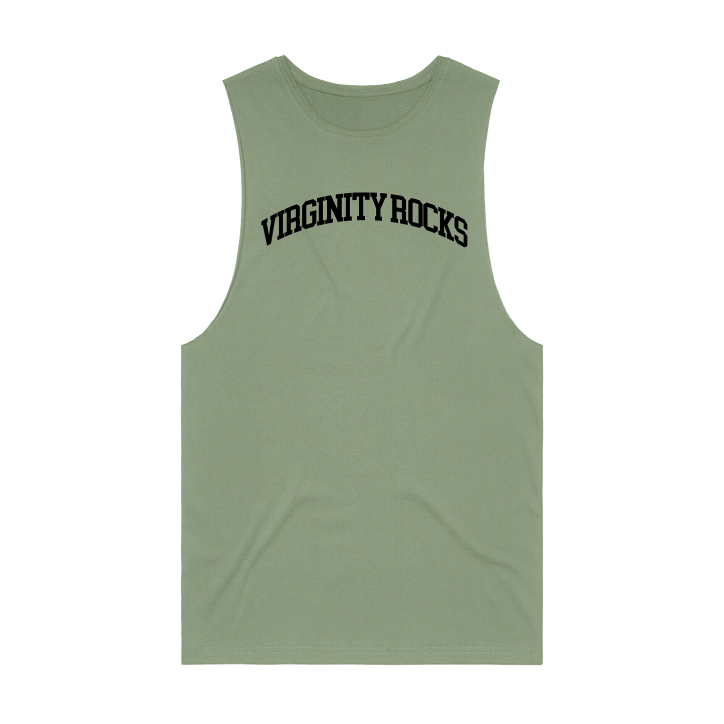 Virginity Rocks Sleeveless Pine Tank