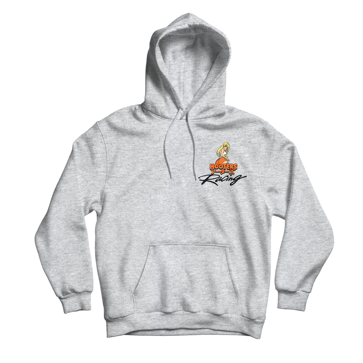 Hooters Racing Grey Hoodie