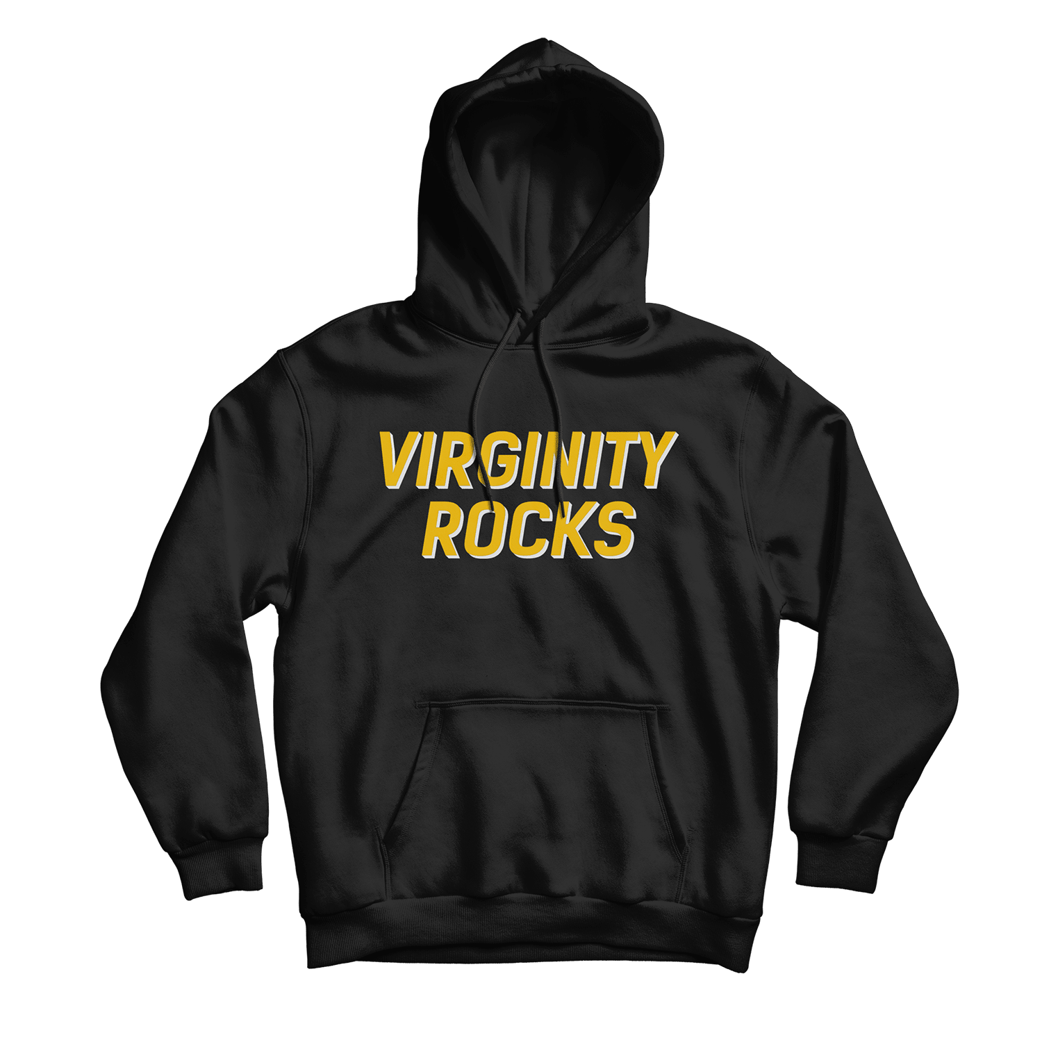Virginity Rocks Black Hoodie - Danny Duncan