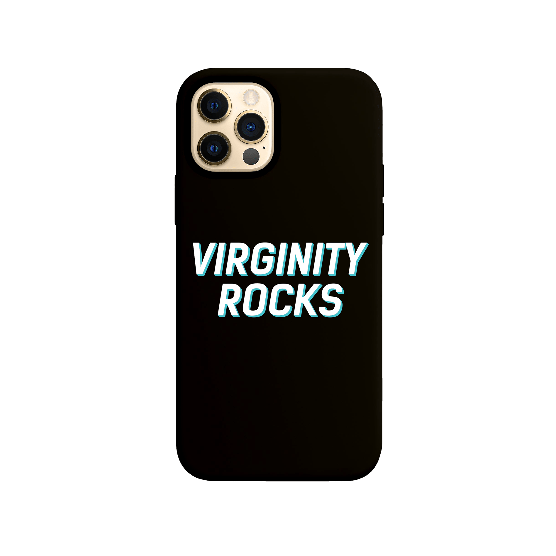 Virginity Rocks Black iPhone Case - Danny Duncan