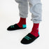 Virginity Rocks Black Slippers - Danny Duncan