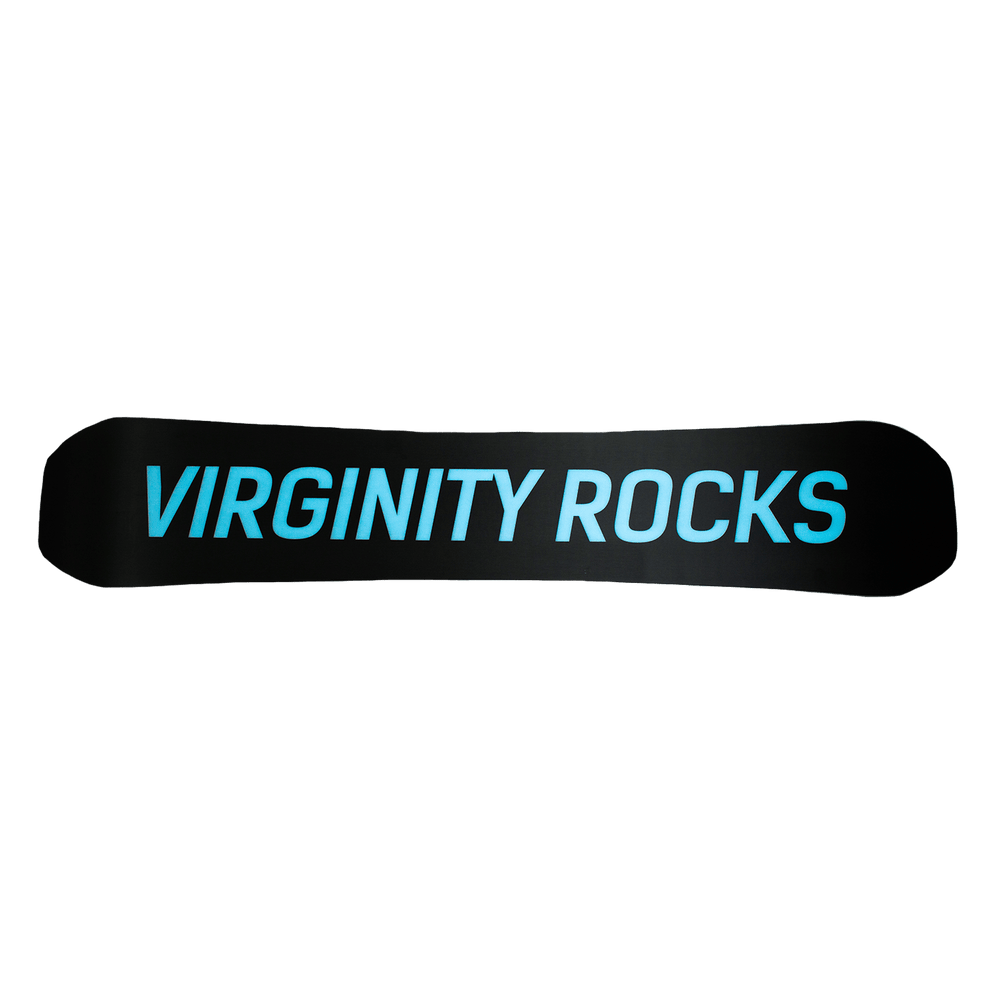 Virginity Rocks Black Snowboard – Danny Duncan