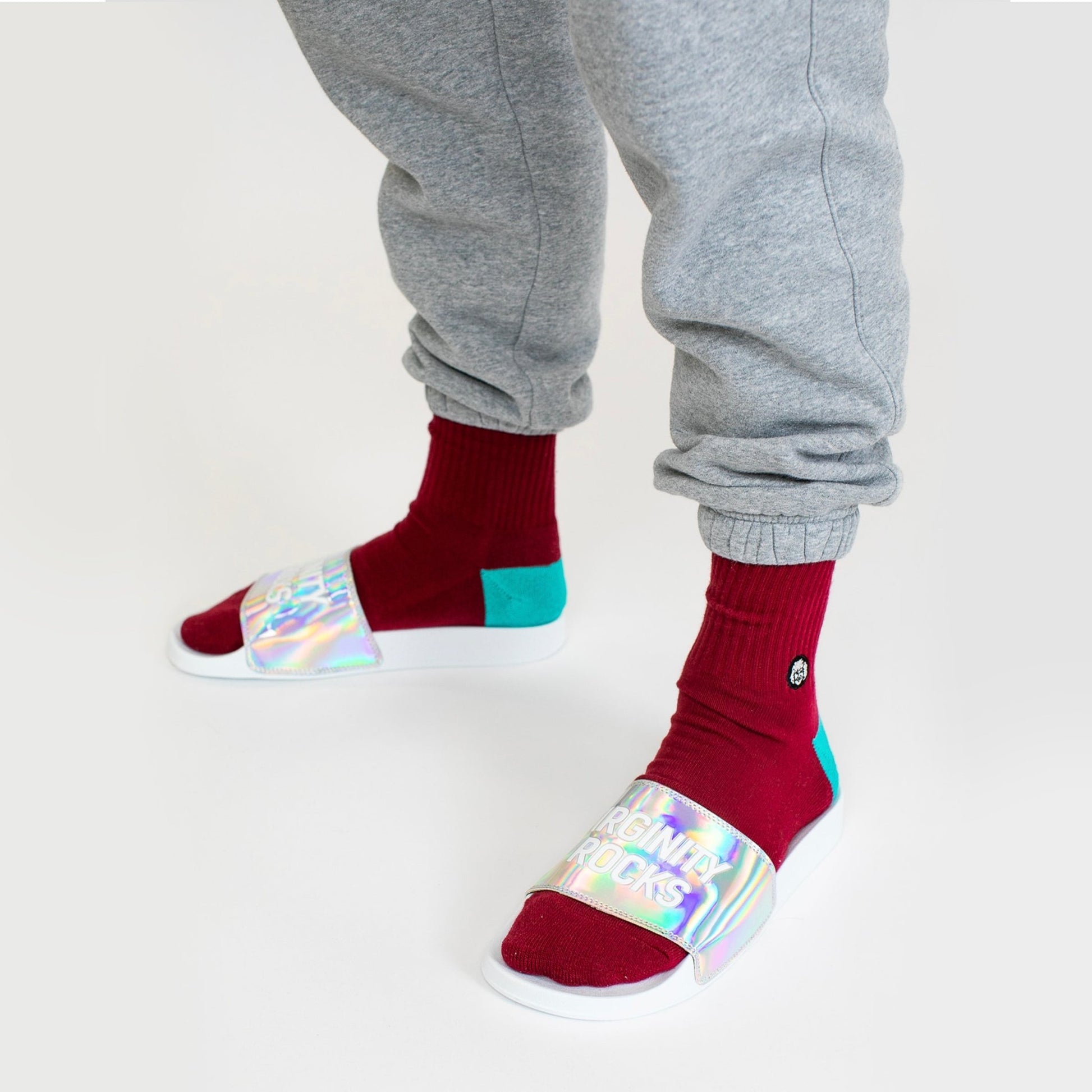 Virginity Rocks Holographic Slides - Danny Duncan
