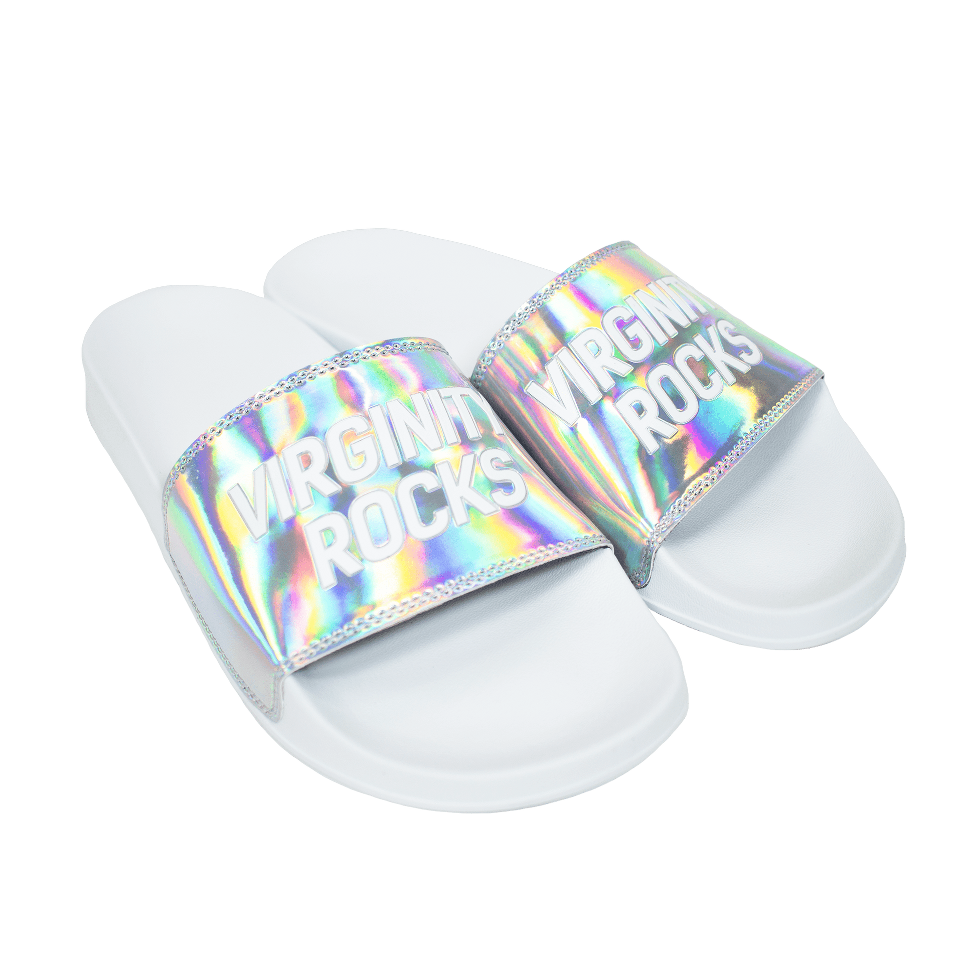 Virginity Rocks Holographic Slides - Danny Duncan