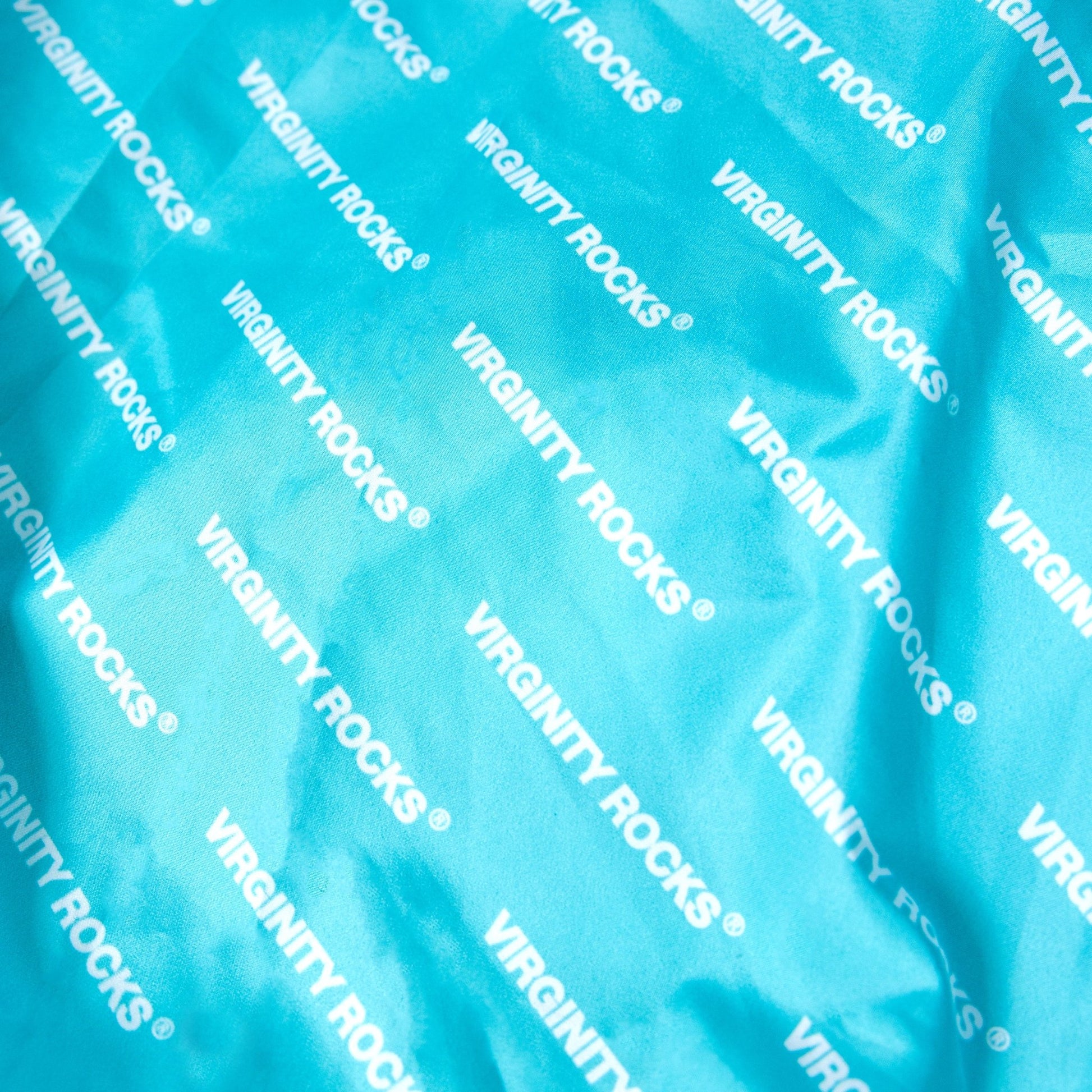 Virginity Rocks Registered Black Puffer Jacket - Danny Duncan