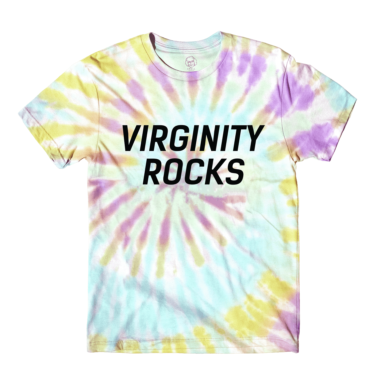 Virginity Rocks Tie Dye Tee - Danny Duncan