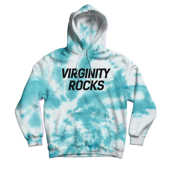 Virginity Rocks Wash Dye Hoodie