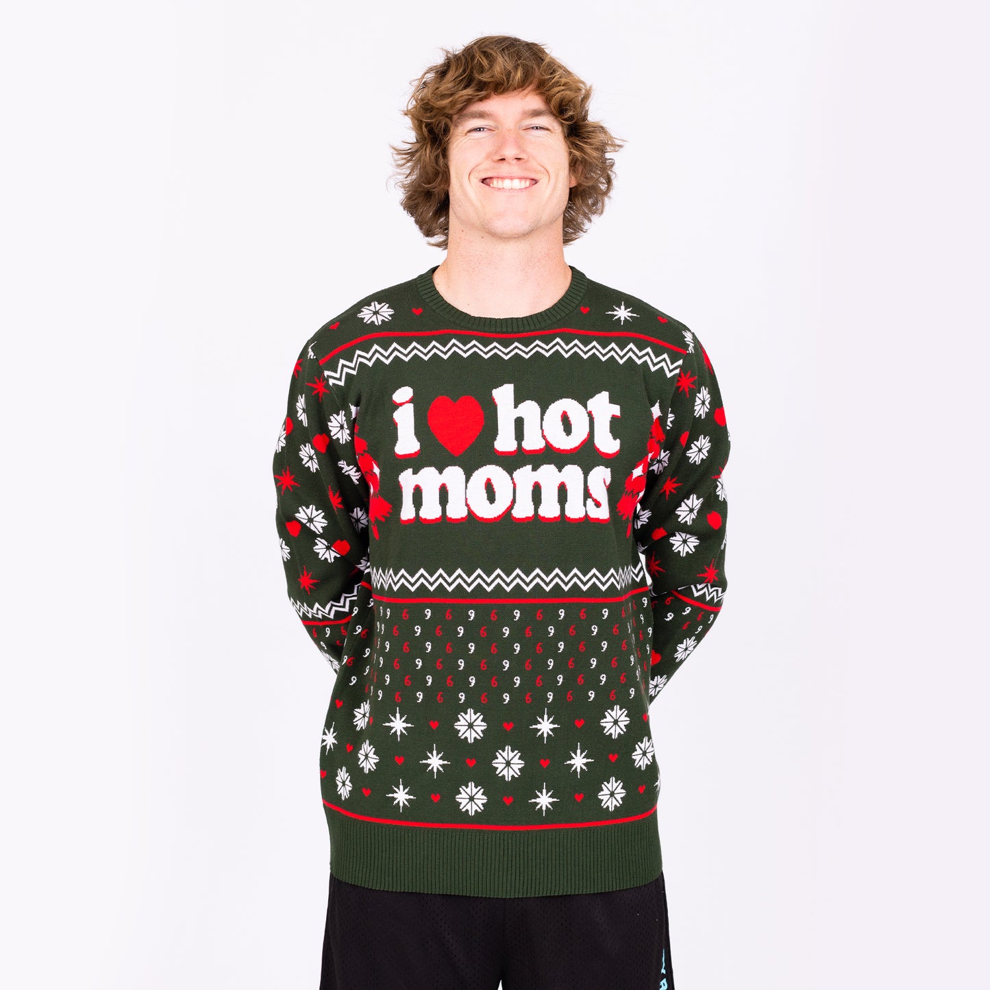 I Heart Hot Moms Sweater Danny Duncan
